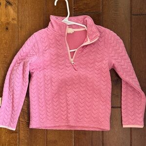 J. Crew Pink Kids heart Sweater Valentine’s Day